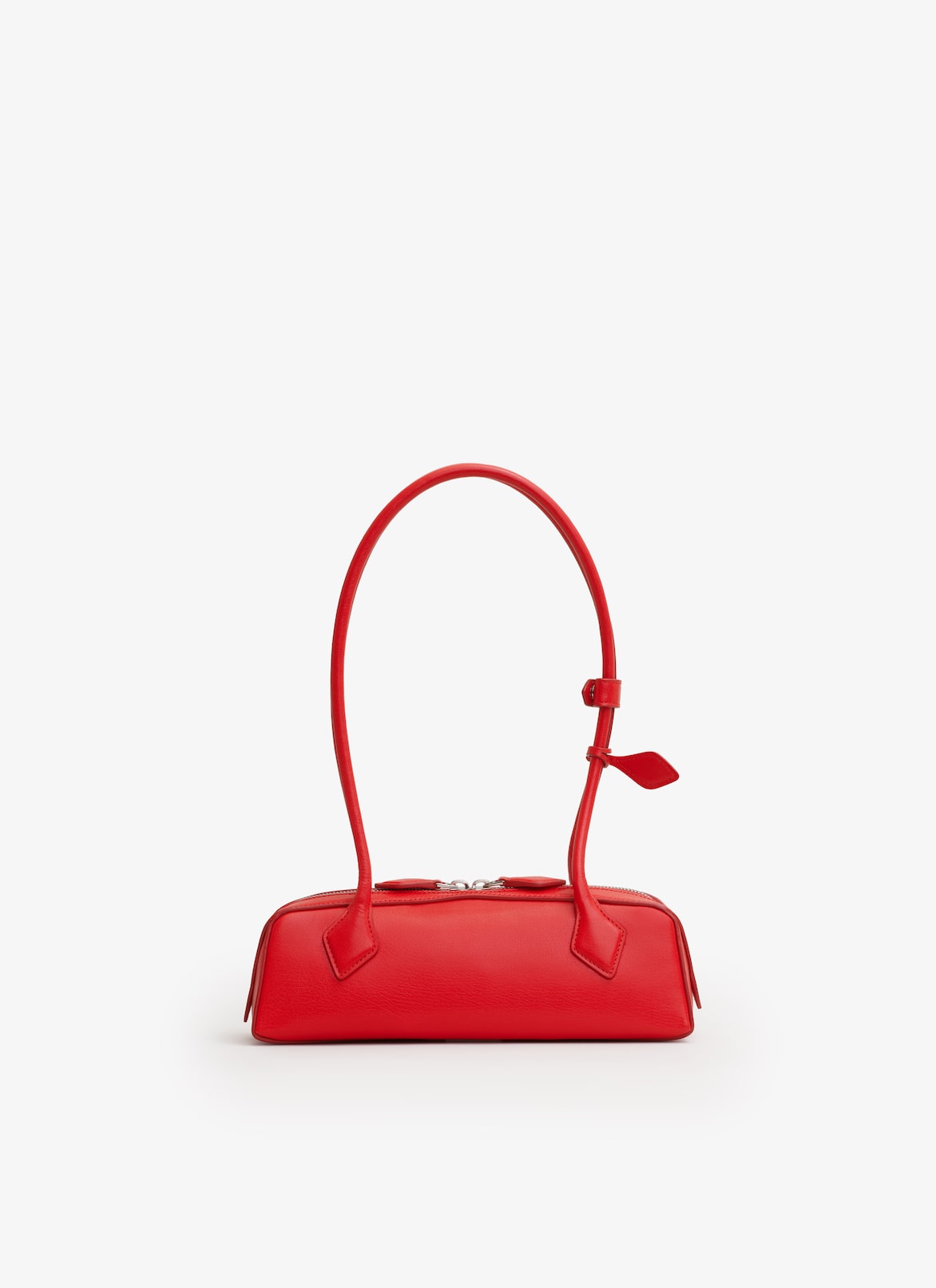 LE TECKEL SMALL BAG IN GOATSKIN ALAÏA RED LE TECKEL SMALL BAG IN GOATSKIN